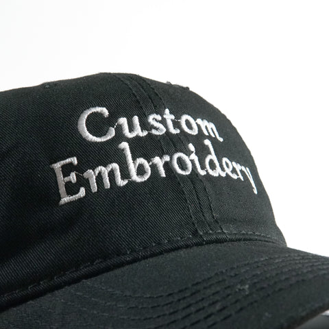 Custom Hat Embroidery