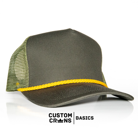 Basic Loden/Gold Rope Snapback