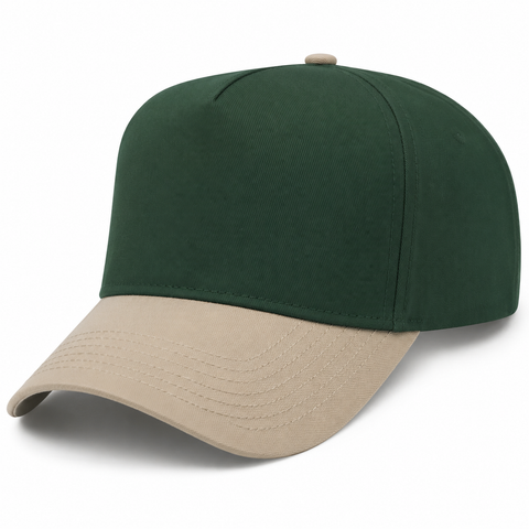 Pine Green/Khaki OTTO Baseball Snapback Hat