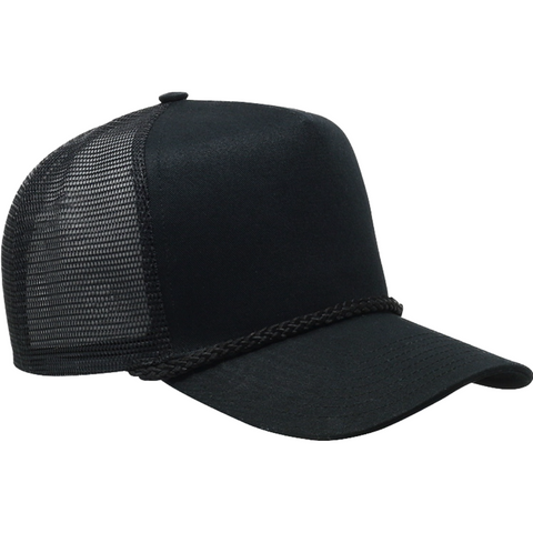 Basic Black Rope Snapback