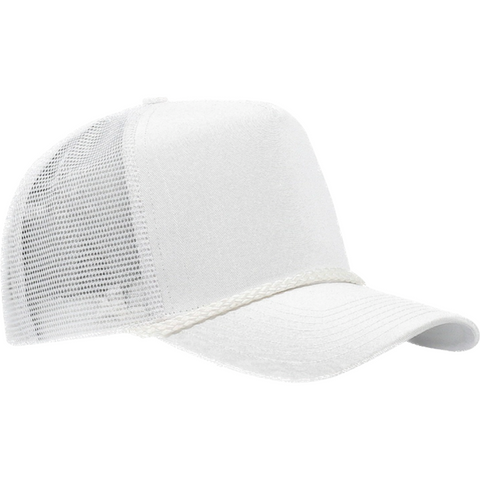 Basic White Rope Snapback