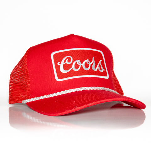 Red/White Rope Snapback