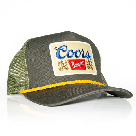 Loden/Gold Rope Snapback