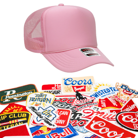 Pink Foam Trucker Snapback