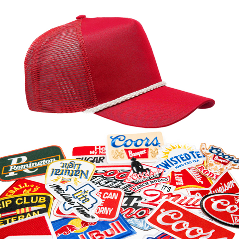 Red/White Rope Snapback