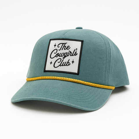 The Cowgirl Club - Vintage Wash Style Snapback