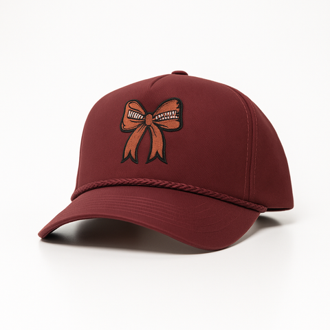 Football Bowtie - Classic Rope Snapback